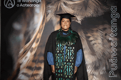 Booth photo from the TWoA Tainui 2025 Graduations (Ceremony 3 @ 10am) held at Claudelands Event Centre in Hamilton, Waikato, New Zealand on Wednesday, 30 April, 2025. Photography by InstaBooth / KeyImagery Photography. Copyright: © 2025 Te Wānanga o Aotearoa.