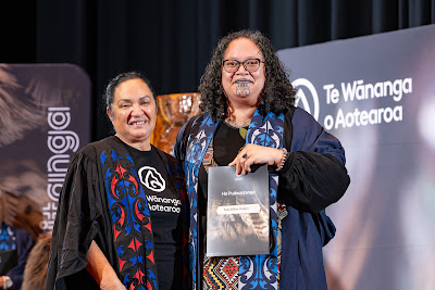 Photo from the TWoA Whirikoka 2024 Graduation (Gisborne), held at the War Memorial Theatre, Gisborne, East Coast, New Zealand on Wednesday, 16 April, 2025. Photo by Alick Saunders for KeyImagery Photography. Copyright: © 2025 Te Wānanga o Aotearoa.