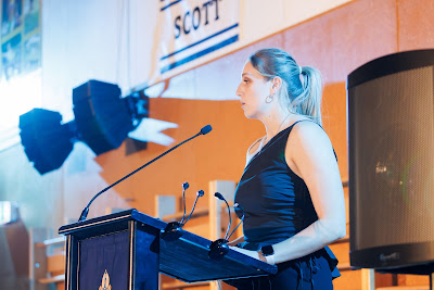 Photo from the Waikato Diocesan Sports Awards 2023, held in the school gym at Waikato Diocesan School for Girls, Hamilton, New Zealand on Thursday, 13 October, 2023. Photography: Mike Walen / KeyImagery Photography. Copyright: © Waikato Diocesan School for Girls.