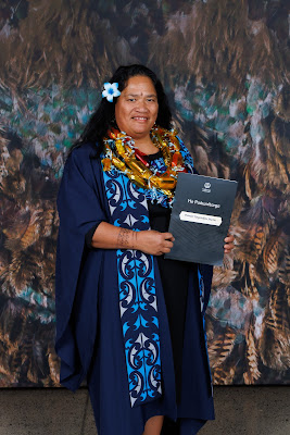 Photo from the TWoA Tāmaki Makaurau 2023 Graduations (Ceremony 5 @ 3pm), held at the Due Drop Events Centre, Manukau, Auckland, New Zealand on Thursday, 8 June, 2023. Photo: Mike Walen / KeyImagery Photography. Copyright: © Te Wānanga o Aotearoa.