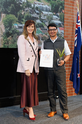 Photo from the HCC NZ Citizenship Ceremony 2 (Afternoon) held at The Atrium, Wintec/Te Pukenga, Hamilton, Waikato, New Zealand at 3:30pm on Monday, 12 August, 2024. Photo: Mike Walen / KeyImagery Photography. Copyright: © Hamilton City Council.