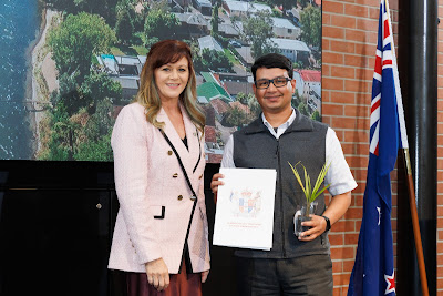 Photo from the HCC NZ Citizenship Ceremony 2 (Afternoon) held at The Atrium, Wintec/Te Pukenga, Hamilton, Waikato, New Zealand at 3:30pm on Monday, 12 August, 2024. Photo: Mike Walen / KeyImagery Photography. Copyright: © Hamilton City Council.