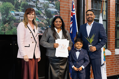 Photo from the HCC NZ Citizenship Ceremony 2 (Afternoon) held at The Atrium, Wintec/Te Pukenga, Hamilton, Waikato, New Zealand at 3:30pm on Monday, 12 August, 2024. Photo: Mike Walen / KeyImagery Photography. Copyright: © Hamilton City Council.