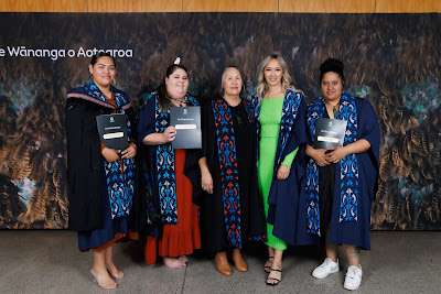 Photo from the TWoA Tāmaki Makaurau 2023 Graduations (Ceremony 5 @ 3pm), held at the Due Drop Events Centre, Manukau, Auckland, New Zealand on Thursday, 8 June, 2023. Photo: Mike Walen / KeyImagery Photography. Copyright: © Te Wānanga o Aotearoa.