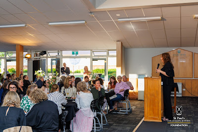 Photo from the 2023 Bubbles After 5 event hosted by the St Paul's Collegiate Foundation, at St Paul's Collegiate in Hamilton, Waikato, New Zealand on Wednesday, 8 November, 2023. Photo by Mike Walen / KeyImagery Photography. Copyright: © St Paul's Collegiate.