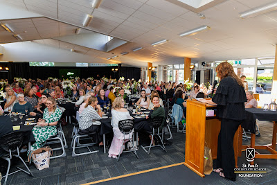 Photo from the 2023 Bubbles After 5 event hosted by the St Paul's Collegiate Foundation, at St Paul's Collegiate in Hamilton, Waikato, New Zealand on Wednesday, 8 November, 2023. Photo by Mike Walen / KeyImagery Photography. Copyright: © St Paul's Collegiate.