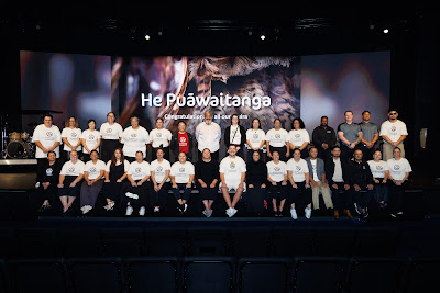 Photo from Ceremony 7 of the TWoA Tāmaki Makaurau 2025 Graduations (May 2025) held at the Mangere Arts Centre in Auckland, New Zealand on Wednesday, 28 May, 2025. Photo by Mike Walen / KeyImagery Photography. Copyright: © 2025 Te Wānanga o Aotearoa.