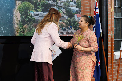 Photo from the HCC NZ Citizenship Ceremony 2 (Afternoon) held at The Atrium, Wintec/Te Pukenga, Hamilton, Waikato, New Zealand at 3:30pm on Monday, 12 August, 2024. Photo: Mike Walen / KeyImagery Photography. Copyright: © Hamilton City Council.