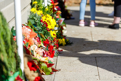 Photo from the Anzac Day 2022 Civic Service held at Memorial Park, Hamilton, Waikato, New Zealand. Taken: Monday, 25 April 2022. Photography: Mike Walen / KeyImagery Photography. Copyright: © Hamilton City Council.