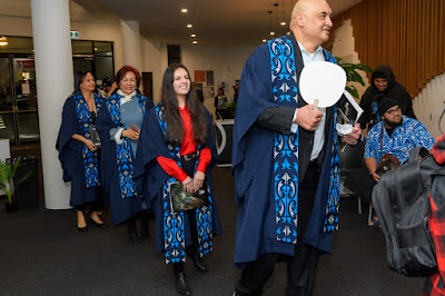 Photo from the TWoA Tāmaki Makaurau 2024 Graduations (Ceremony 4 @ 7pm), held at Church Unlimited, Glendene, Auckland, New Zealand on Tuesday, 25 June, 2024. Photo: Alick Saunders for KeyImagery Photography. Copyright: © Te Wānanga o Aotearoa.