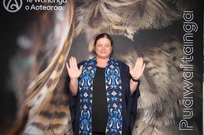 Booth photo from the TWoA Waiariki 2024 Graduations (Kawerau), held at Rautahi Marae, Kawerau, Bay of Plenty, New Zealand on Friday, 17 May, 2023. Photo: InstaBooth by KeyImagery Photography. Copyright: © Te Wānanga o Aotearoa.