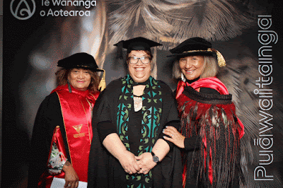 Booth photo from the TWoA Tainui 2025 Graduations (Ceremony 3 @ 10am) held at Claudelands Event Centre in Hamilton, Waikato, New Zealand on Wednesday, 30 April, 2025. Photography by InstaBooth / KeyImagery Photography. Copyright: © 2025 Te Wānanga o Aotearoa.