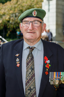Photo from the Anzac Day 2022 Civic Service held at Memorial Park, Hamilton, Waikato, New Zealand. Taken: Monday, 25 April 2022. Photography: Mike Walen / KeyImagery Photography. Copyright: © Hamilton City Council.