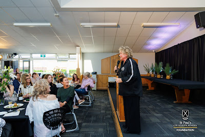 Photo from the 2023 Bubbles After 5 event hosted by the St Paul's Collegiate Foundation, at St Paul's Collegiate in Hamilton, Waikato, New Zealand on Wednesday, 8 November, 2023. Photo by Mike Walen / KeyImagery Photography. Copyright: © St Paul's Collegiate.