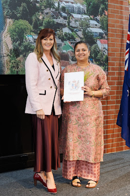 Photo from the HCC NZ Citizenship Ceremony 2 (Afternoon) held at The Atrium, Wintec/Te Pukenga, Hamilton, Waikato, New Zealand at 3:30pm on Monday, 12 August, 2024. Photo: Mike Walen / KeyImagery Photography. Copyright: © Hamilton City Council.