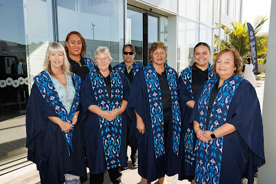 Photo from the TWoA Whirikoka 2024 Graduation (Gisborne), held at the War Memorial Theatre, Gisborne, East Coast, New Zealand on Wednesday 10 April, 2024. Photo by Mike Walen / KeyImagery Photography. Copyright: © Te Wānanga o Aotearoa.