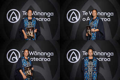 Booth photo from the TWoA Te Tai Tokerau (Kaitaia) 2025 Graduation held at Te Kura Kaupapa Maori o Pukemiro in Kaitaia, Northland, New Zealand on Monday, 14 April, 2025. Photo by InstaBooth / KeyImagery Photography. Copyright: © 2025 Te Wānanga o Aotearoa.