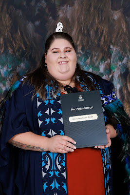 Photo from the TWoA Tāmaki Makaurau 2023 Graduations (Ceremony 5 @ 3pm), held at the Due Drop Events Centre, Manukau, Auckland, New Zealand on Thursday, 8 June, 2023. Photo: Mike Walen / KeyImagery Photography. Copyright: © Te Wānanga o Aotearoa.