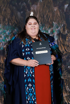 Photo from the TWoA Tāmaki Makaurau 2023 Graduations (Ceremony 5 @ 3pm), held at the Due Drop Events Centre, Manukau, Auckland, New Zealand on Thursday, 8 June, 2023. Photo: Mike Walen / KeyImagery Photography. Copyright: © Te Wānanga o Aotearoa.