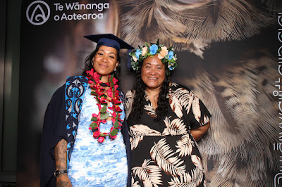 Booth photo from Ceremony 2 of the TWoA Tāmaki Makaurau 2025 Graduations (March 2025) held at the Mangere Arts Centre in Auckland, New Zealand on Wednesday, 12 March, 2025. Photo: InstaBooth by KeyImagery Photography. Copyright: © 2025 Te Wānanga o Aotearoa.