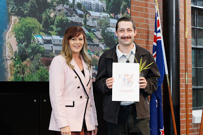 Photo from the HCC NZ Citizenship Ceremony 2 (Afternoon) held at The Atrium, Wintec/Te Pukenga, Hamilton, Waikato, New Zealand at 3:30pm on Monday, 12 August, 2024. Photo: Mike Walen / KeyImagery Photography. Copyright: © Hamilton City Council.