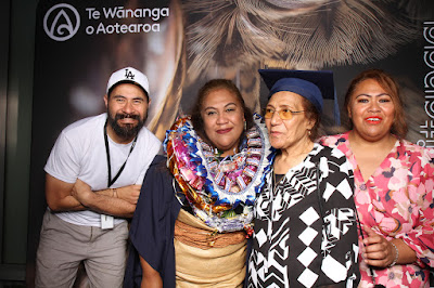 Booth photo from Ceremony 2 of the TWoA Tāmaki Makaurau 2025 Graduations (March 2025) held at the Mangere Arts Centre in Auckland, New Zealand on Wednesday, 12 March, 2025. Photo: InstaBooth by KeyImagery Photography. Copyright: © 2025 Te Wānanga o Aotearoa.