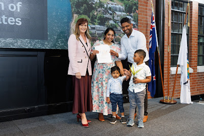 Photo from the HCC NZ Citizenship Ceremony 2 (Afternoon) held at The Atrium, Wintec/Te Pukenga, Hamilton, Waikato, New Zealand at 3:30pm on Monday, 12 August, 2024. Photo: Mike Walen / KeyImagery Photography. Copyright: © Hamilton City Council.