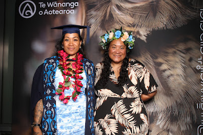 Booth photo from Ceremony 2 of the TWoA Tāmaki Makaurau 2025 Graduations (March 2025) held at the Mangere Arts Centre in Auckland, New Zealand on Wednesday, 12 March, 2025. Photo: InstaBooth by KeyImagery Photography. Copyright: © 2025 Te Wānanga o Aotearoa.