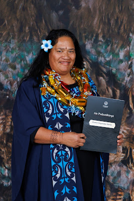 Photo from the TWoA Tāmaki Makaurau 2023 Graduations (Ceremony 5 @ 3pm), held at the Due Drop Events Centre, Manukau, Auckland, New Zealand on Thursday, 8 June, 2023. Photo: Mike Walen / KeyImagery Photography. Copyright: © Te Wānanga o Aotearoa.