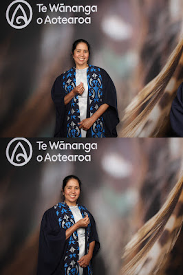 Booth photo from Ceremony 1 of the TWoA Tāmaki Makaurau 2025 Graduations (November Ceremonies) held at Church Unlimited, Glendene, Auckland, New Zealand at 12pm on Tuesday, 11 November, 2025. Photography by InstaBooth / KeyImagery Photography. Copyright: © 2025 Te Wānanga o Aotearoa.