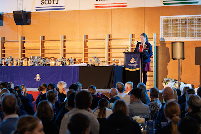 Photo from the Waikato Diocesan Sports Awards 2023, held in the school gym at Waikato Diocesan School for Girls, Hamilton, New Zealand on Thursday, 13 October, 2023. Photography: Mike Walen / KeyImagery Photography. Copyright: © Waikato Diocesan School for Girls.