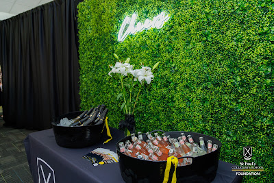 Photo from the 2023 Bubbles After 5 event hosted by the St Paul's Collegiate Foundation, at St Paul's Collegiate in Hamilton, Waikato, New Zealand on Wednesday, 8 November, 2023. Photo by Mike Walen / KeyImagery Photography. Copyright: © St Paul's Collegiate.