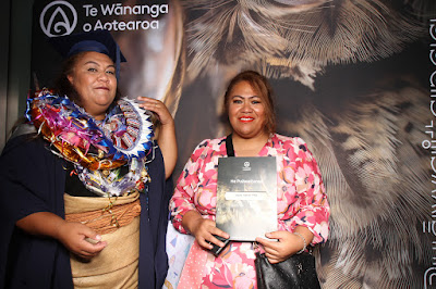 Booth photo from Ceremony 2 of the TWoA Tāmaki Makaurau 2025 Graduations (March 2025) held at the Mangere Arts Centre in Auckland, New Zealand on Wednesday, 12 March, 2025. Photo: InstaBooth by KeyImagery Photography. Copyright: © 2025 Te Wānanga o Aotearoa.