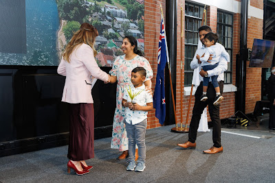 Photo from the HCC NZ Citizenship Ceremony 2 (Afternoon) held at The Atrium, Wintec/Te Pukenga, Hamilton, Waikato, New Zealand at 3:30pm on Monday, 12 August, 2024. Photo: Mike Walen / KeyImagery Photography. Copyright: © Hamilton City Council.