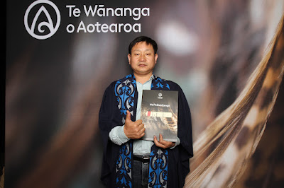 Booth photo from Ceremony 1 of the TWoA Tāmaki Makaurau 2025 Graduations (November Ceremonies) held at Church Unlimited, Glendene, Auckland, New Zealand at 12pm on Tuesday, 11 November, 2025. Photography by InstaBooth / KeyImagery Photography. Copyright: © 2025 Te Wānanga o Aotearoa.