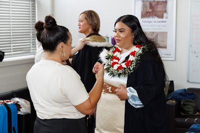 Photo from Ceremony 2 of the TWoA Tāmaki Makaurau 2025 Graduations (March 2025) held at the Mangere Arts Centre in Auckland, New Zealand on Wednesday, 12 March, 2025. Photo by Mike Walen / KeyImagery Photography. Copyright: © 2025 Te Wānanga o Aotearoa.