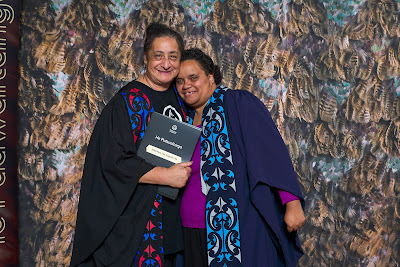 Photo from the TWoA Waiariki 2023 Graduations (Kawerau), held at  Rautahi Marae, Kawerau, Bay of Plenty, New Zealand on Friday, 2 June, 2023. Photo: Alick Saunders for KeyImagery Photography. Copyright: © Te Wānanga o Aotearoa.