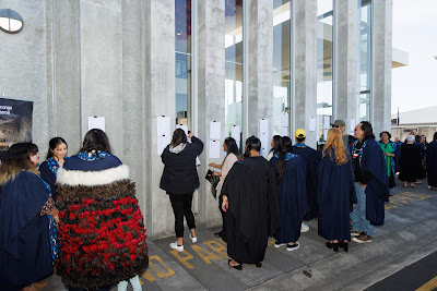 Photo from the TWoA Whirikoka 2024 Graduation (Gisborne), held at the War Memorial Theatre, Gisborne, East Coast, New Zealand on Wednesday 10 April, 2024. Photo by Mike Walen / KeyImagery Photography. Copyright: © Te Wānanga o Aotearoa.