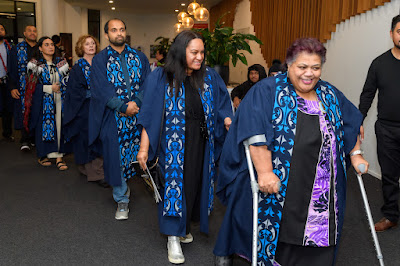 Photo from the TWoA Tāmaki Makaurau 2024 Graduations (Ceremony 4 @ 7pm), held at Church Unlimited, Glendene, Auckland, New Zealand on Tuesday, 25 June, 2024. Photo: Alick Saunders for KeyImagery Photography. Copyright: © Te Wānanga o Aotearoa.