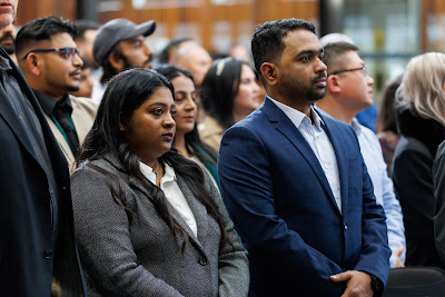 Photo from the HCC NZ Citizenship Ceremony 2 (Afternoon) held at The Atrium, Wintec/Te Pukenga, Hamilton, Waikato, New Zealand at 3:30pm on Monday, 12 August, 2024. Photo: Mike Walen / KeyImagery Photography. Copyright: © Hamilton City Council.