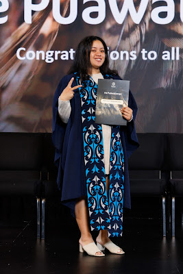 Photo from Ceremony 7 of the TWoA Tāmaki Makaurau 2025 Graduations (May 2025) held at the Mangere Arts Centre in Auckland, New Zealand on Wednesday, 28 May, 2025. Photo by Mike Walen / KeyImagery Photography. Copyright: © 2025 Te Wānanga o Aotearoa.