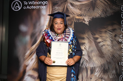 Booth photo from Ceremony 2 of the TWoA Tāmaki Makaurau 2025 Graduations (March 2025) held at the Mangere Arts Centre in Auckland, New Zealand on Wednesday, 12 March, 2025. Photo: InstaBooth by KeyImagery Photography. Copyright: © 2025 Te Wānanga o Aotearoa.