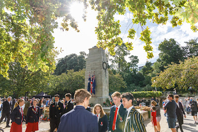 Photo from the Anzac Day 2022 Civic Service held at Memorial Park, Hamilton, Waikato, New Zealand. Taken: Monday, 25 April 2022. Photography: Mike Walen / KeyImagery Photography. Copyright: © Hamilton City Council.
