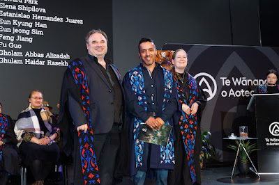 Photo from the TWoA Tāmaki Makaurau 2024 Graduations (Ceremony 6 @ 7pm), held at Church Unlimited, Glendene, Auckland, New Zealand on Wednesday, 26 June, 2024. Photo: Mike Walen / KeyImagery Photography. Copyright: © Te Wānanga o Aotearoa.