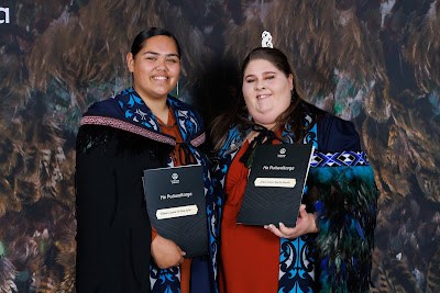 Photo from the TWoA Tāmaki Makaurau 2023 Graduations (Ceremony 5 @ 3pm), held at the Due Drop Events Centre, Manukau, Auckland, New Zealand on Thursday, 8 June, 2023. Photo: Mike Walen / KeyImagery Photography. Copyright: © Te Wānanga o Aotearoa.