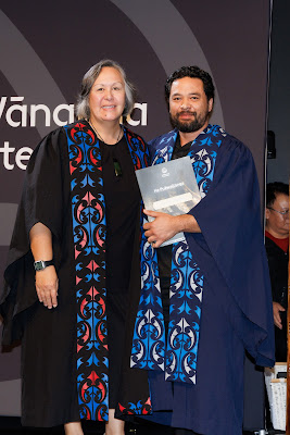Photo from Ceremony 7 of the TWoA Tāmaki Makaurau 2025 Graduations (May 2025) held at the Mangere Arts Centre in Auckland, New Zealand on Wednesday, 28 May, 2025. Photo by Mike Walen / KeyImagery Photography. Copyright: © 2025 Te Wānanga o Aotearoa.