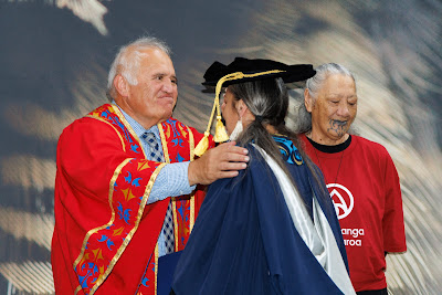 Photo from the TWoA Waiariki 2025 Graduations (Waiwhero) held at the Distinction Hotel, Rotorua, Bay of Plenty, New Zealand on Friday, 9 May, 2025. Photography by Mike Walen / KeyImagery Photography. Copyright: © 2025 Te Wānanga o Aotearoa.