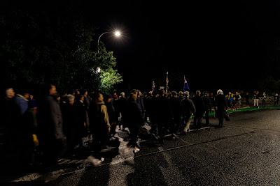 Photo from the Anzac Day 2022 Dawn Parade & Service held at Memorial Park, Hamilton, Waikato, New Zealand. Taken: Monday, 25 April 2022. Photography: Mike Walen / KeyImagery Photography. Copyright: © Hamilton City Council.