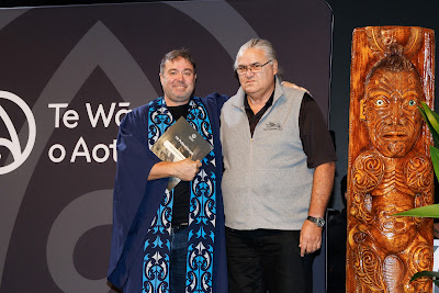 Photo from Ceremony 7 of the TWoA Tāmaki Makaurau 2025 Graduations (May 2025) held at the Mangere Arts Centre in Auckland, New Zealand on Wednesday, 28 May, 2025. Photo by Mike Walen / KeyImagery Photography. Copyright: © 2025 Te Wānanga o Aotearoa.
