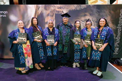 Photo from the TWoA Waiariki 2025 Graduation (Ōpōtiki), held at the De Luxe Theatre in Ōpōtiki, Bay of Plenty, New Zealand on Friday, 23 May, 2025. Photo: Mike Walen / KeyImagery Photography. Copyright: © 2025 Te Wānanga o Aotearoa.